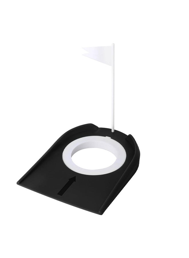 Generic Golf Practice Hole Cup with Flag, Durable Putting Trainer for Backyard/Office Indoor Outdoor Use  - Image 4