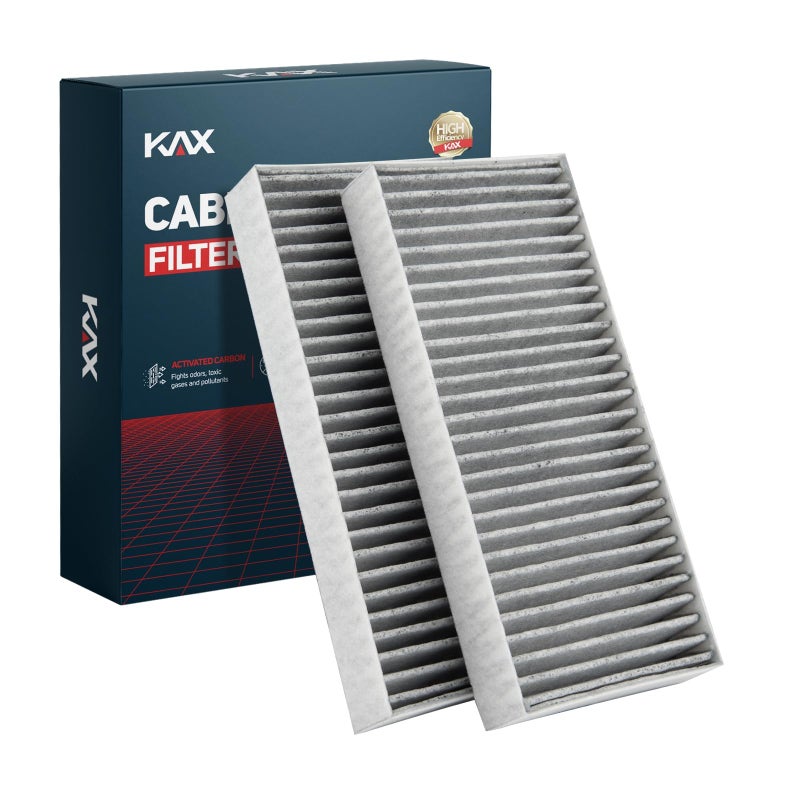 KAX Cabin Air Filter CF10388CP388 Replacement for Nissan Armada 20052015QX56 20042010 NV2500 N3500 20122014 Titan 20042015 wActivated Carbon Passenger Compartment Air Filter pack of 2