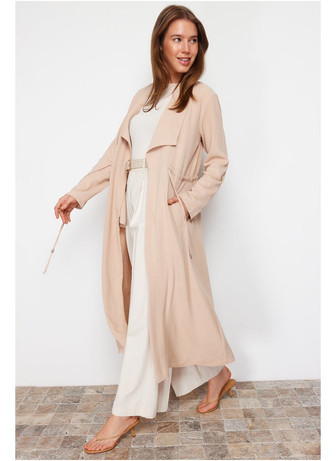 trendyol - Blazer - Beige - Regular - Image 1