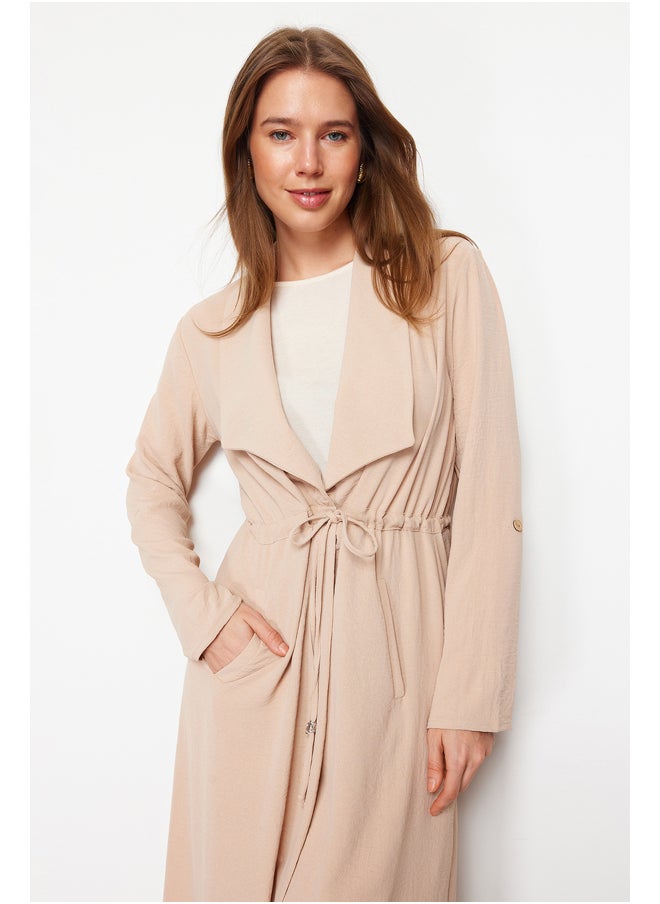 trendyol - Blazer - Beige - Regular - Image 1