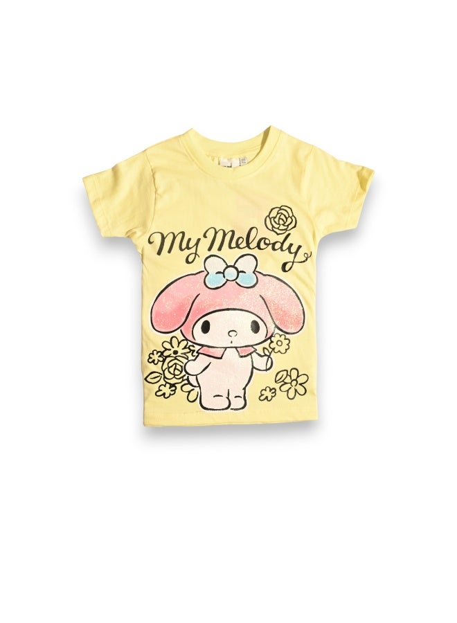 MY MELODY تي شيرت قصير الأكمام للبنات من ماي ميلودي - Image 1