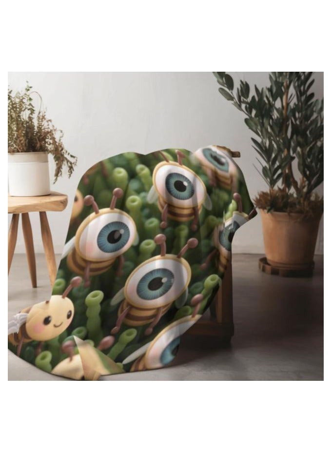 general Flannel thin blanket (warm and comfortable, suitable for sleep, gaming, dust removal and sandproof) 150cm*200cm - 1009 - Image 1