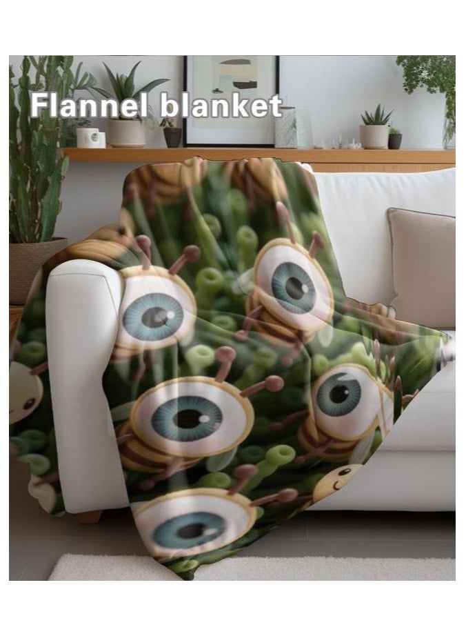 general Flannel thin blanket (warm and comfortable, suitable for sleep, gaming, dust removal and sandproof) 150cm*200cm - 1009 - Image 5