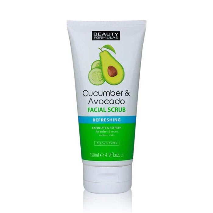 Beauty Formula Face Scrub Cucumber + Avocado 150 ml