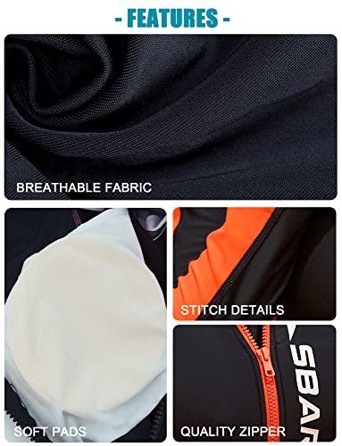 FEOYA Women’s Full Body Swimsuit Stretch Long Sleeve Rash Guard One Piece Swimming Bodysuit Breathable Sun Protection Swimwear for Summer Autumn Spring S - Image 2
