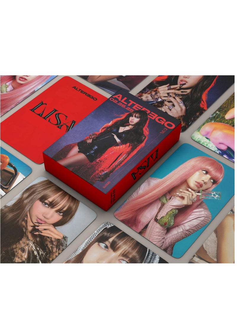 إيهوم مجموعة بطاقات الصور LISA المكونة من 55 قطعة هدية لمحبي الكيبوب الهولوغرافي Alter Ego - Image 1