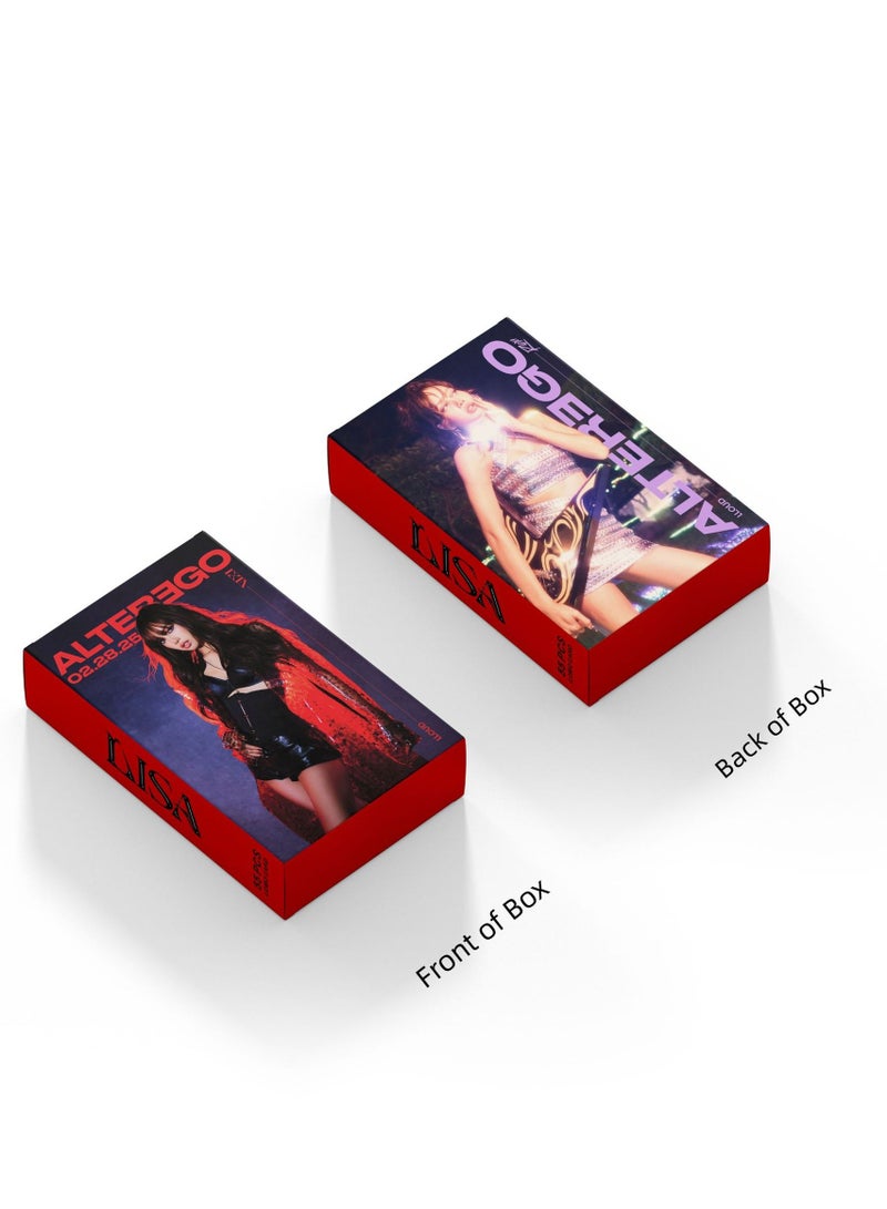 إيهوم مجموعة بطاقات الصور LISA المكونة من 55 قطعة هدية لمحبي الكيبوب الهولوغرافي Alter Ego - Image 4