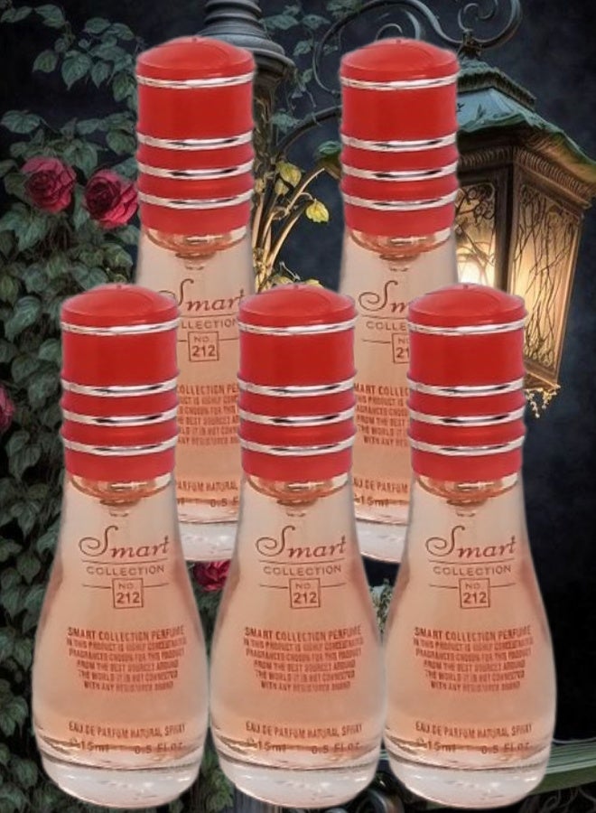 Smart collection 5 Pieces Smart Collection Number 212 Perfume 15ML - Image 1