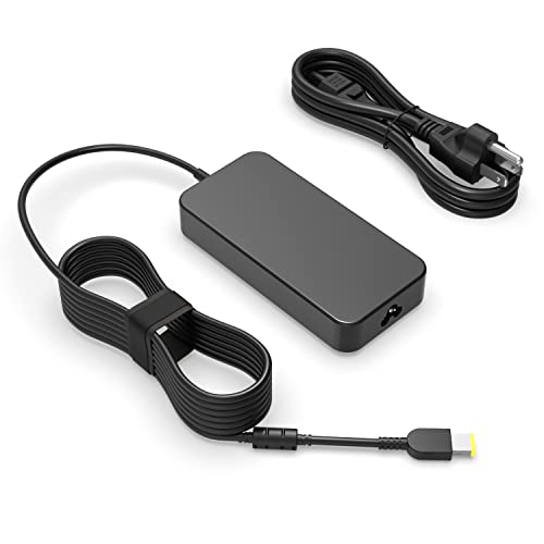 Superer 135W AC Charger Adapter Fit for Lenovo Thinkpad x1 Extreme, Ideapad Gaming 3 Laptop, (UL Safety Certified), Slim Tip, Replacement for 888015027 4X20E50558 GX20Z46272 GX21G06623 - Image 1