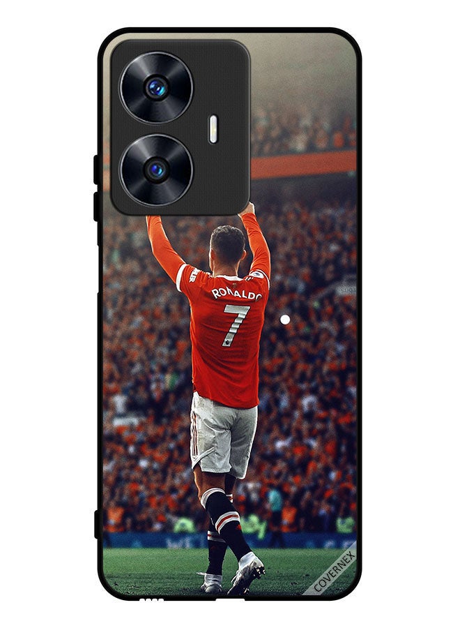 Covernex Protective Case Cover For Realme C55 Cr7 Ronaldo Portrait - Image 1
