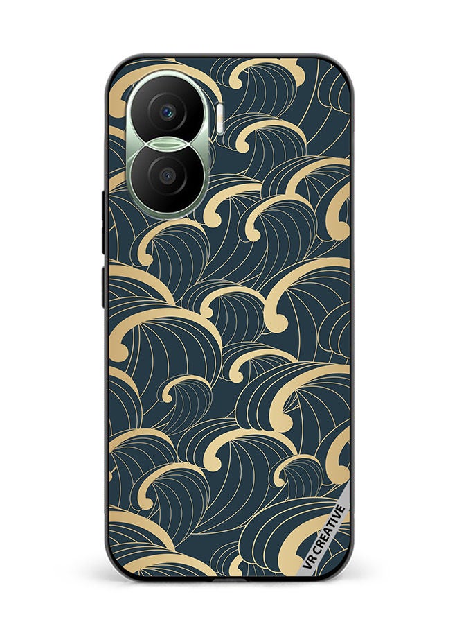 VR CREATIVE Protective Case Cover For Honor Play7T Pro Asian Icon Design Multicolour - Image 1