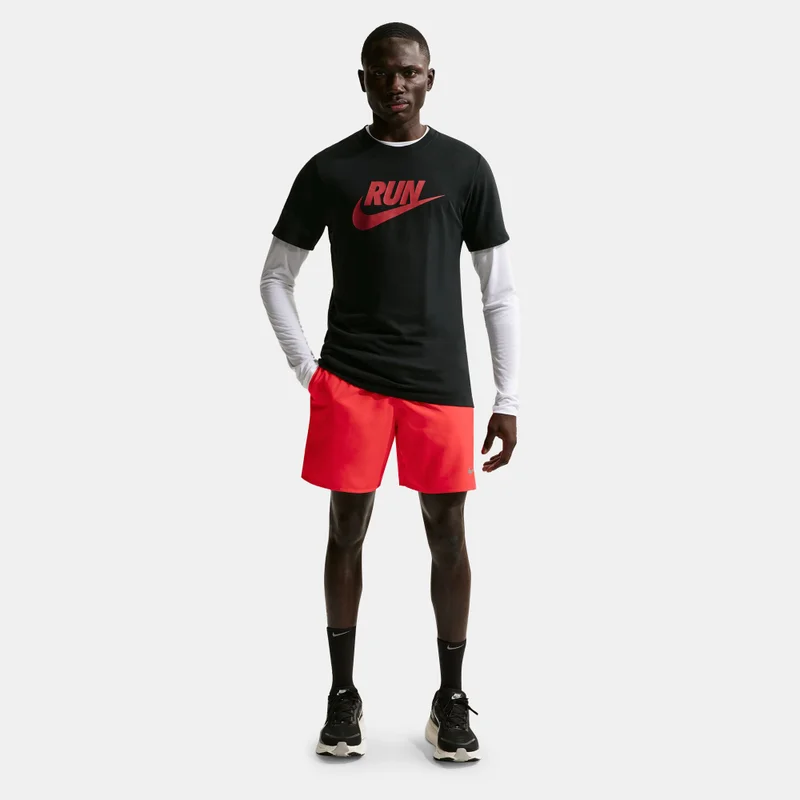 Nike Red Men's Challenger Dri-FIT Running Shorts for Men | Best Price UAE