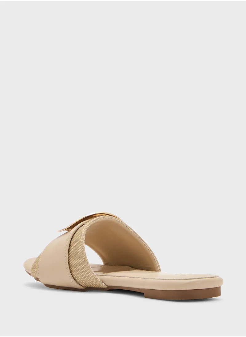 ELLA Flat Sandal With Buckle