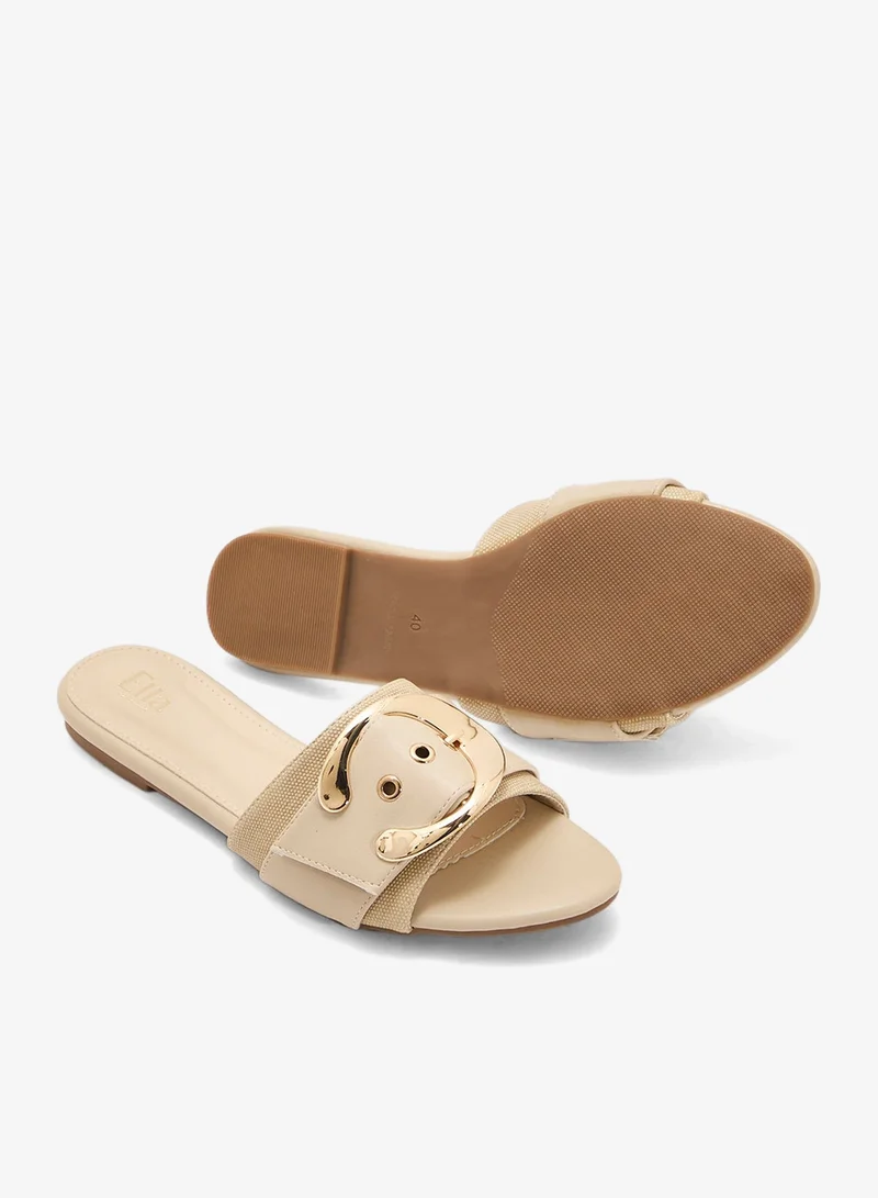 ELLA Flat Sandal With Buckle