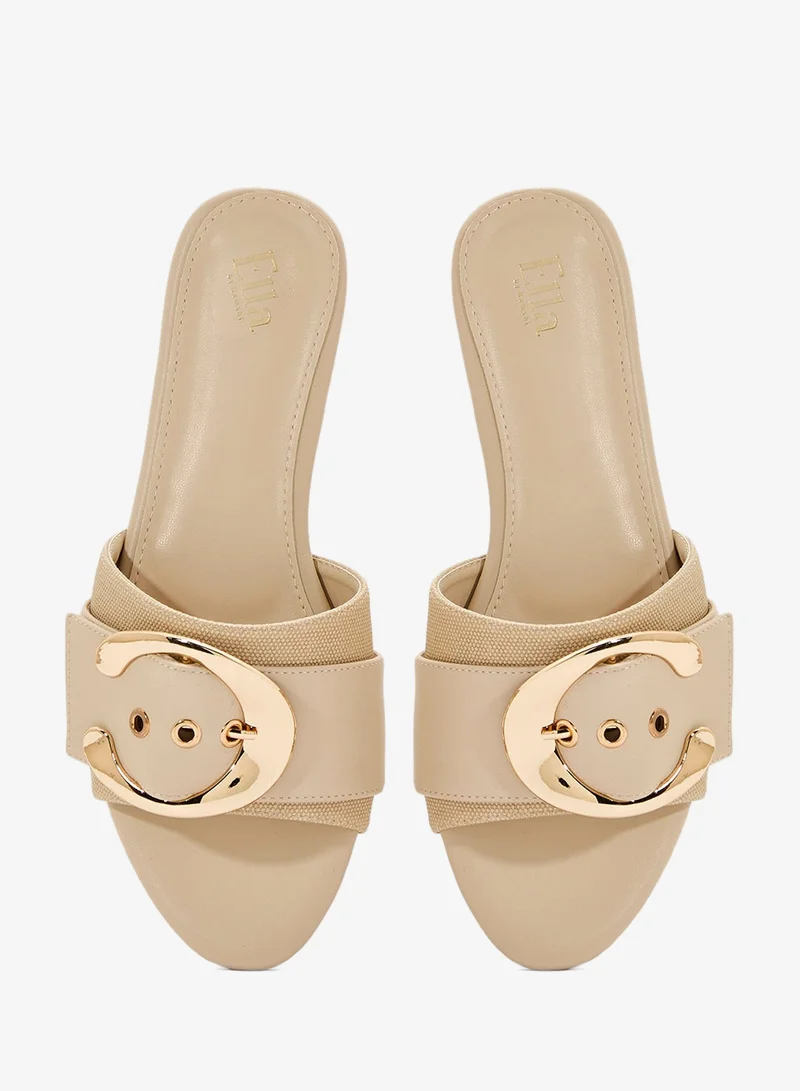 ELLA Flat Sandal With Buckle