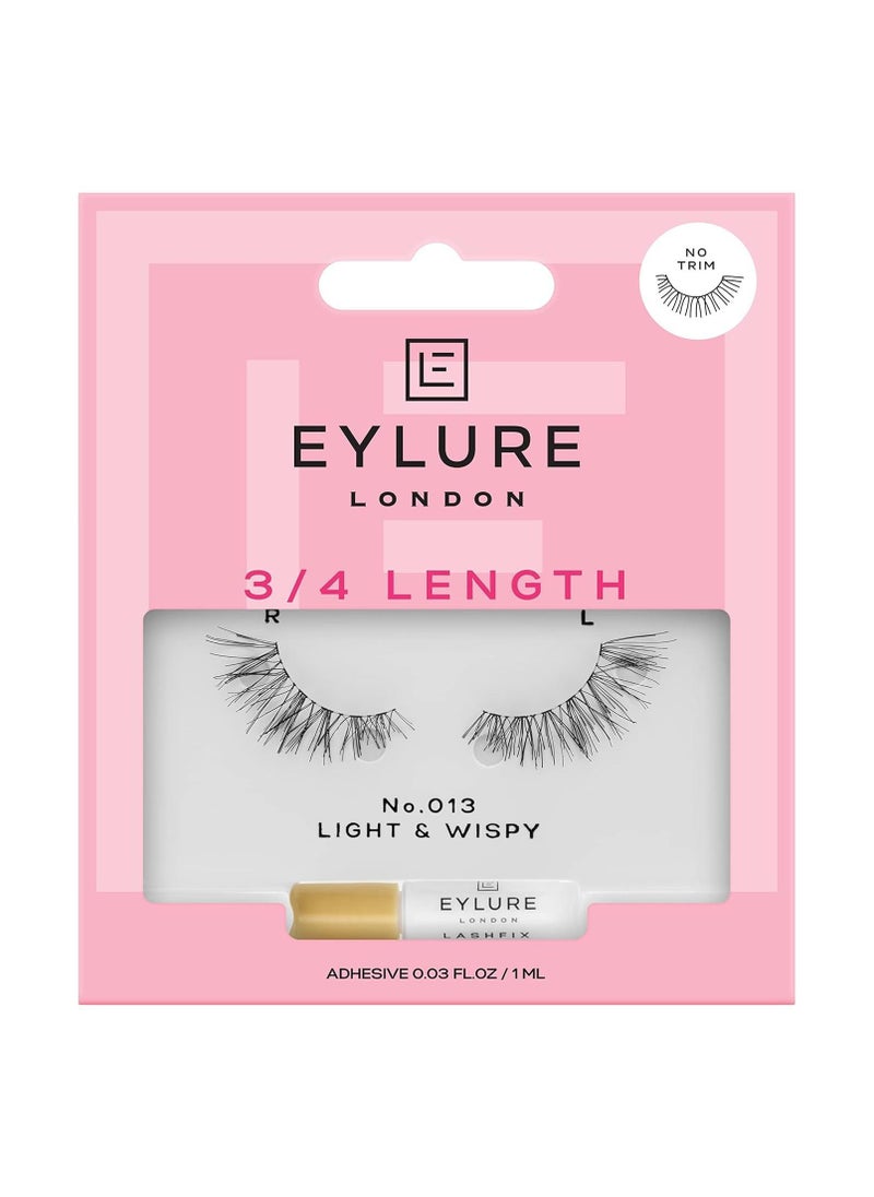 EYLURE Eylure 3/4 Length Light & Wispy No.013  - Image 1