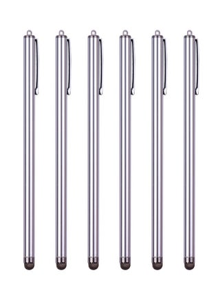 6-Piece Universal Stylus Pens For Touchscreens Cellphone Tablet Silver - pzsku/Z38942269B09422378A79Z/45/_/1687940579/e4e8fac3-ad64-4799-b16f-b33fdc912cbf