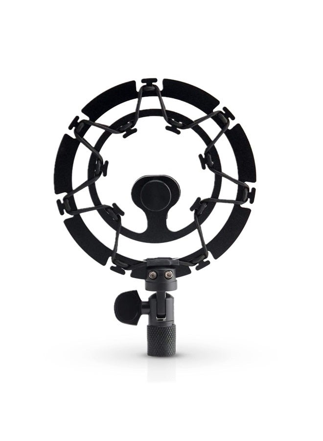 Auphonix Pro Microphone Shock Mount - Mic Holder Compatible w/Blue Yeti, Snowball & Pro Microphones - Image 1