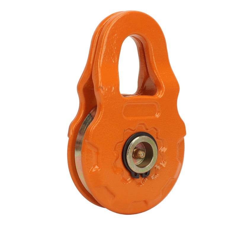 Snatch Block: 12,500 Lbs Working Load Limit, Durable Wear Resistant Steel Construction - Smooth Operation With Heavy Duty Dowel Bearings, High 25,000 Lbs Breaking Strength for Winch Recovery, Tractor, - Image 5