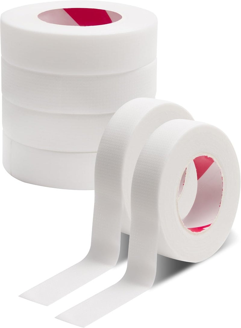 Eyelash Extension Tape, 6 Rolls Japan Micropore Medical Soft Tape for Eyelash Extension,Eyelash Extension Supplies 9M Each Roll - Image 1