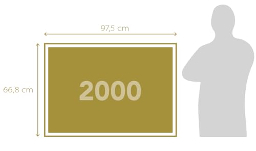 Clementoni 32557.3 Clementoni-32557-Collection-Ancient Map-2000 Pieces, Multi-Colour - Image 2