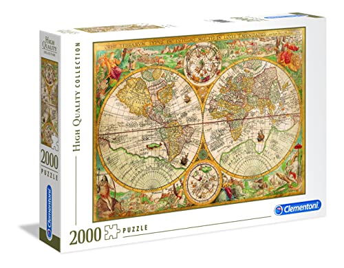 Clementoni 32557.3 Clementoni-32557-Collection-Ancient Map-2000 Pieces, Multi-Colour - Image 5
