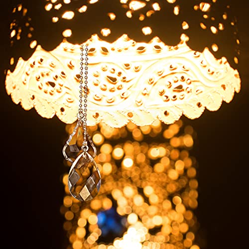 LINGTONG 2PCS Ceiling Fan Pull Chains, Premium Fan Pull Chain with 20-inches Extension Chains - Image 5