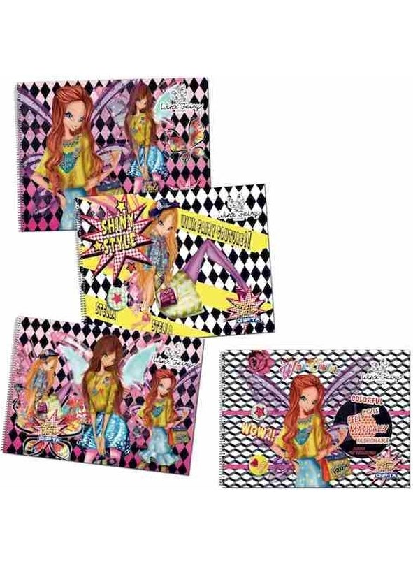 Gıpta Drawing Book 17X24 Winx Fairy Spr.15Yp.3226 