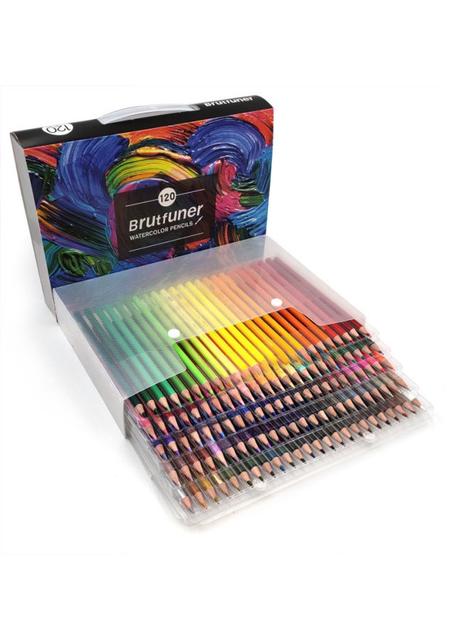 Brutfuner Color Color Pencil 120 Color Lead 180 Color Oil Color Pencil Graffiti Color Pen - Image 1