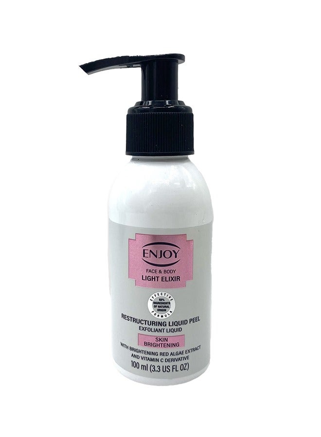 إنجوي ENJOY مقشر سائل بقطرات الضوء – تركيبة مشرقة ومقشرة | بتقنية التقشير التركية - Image 2