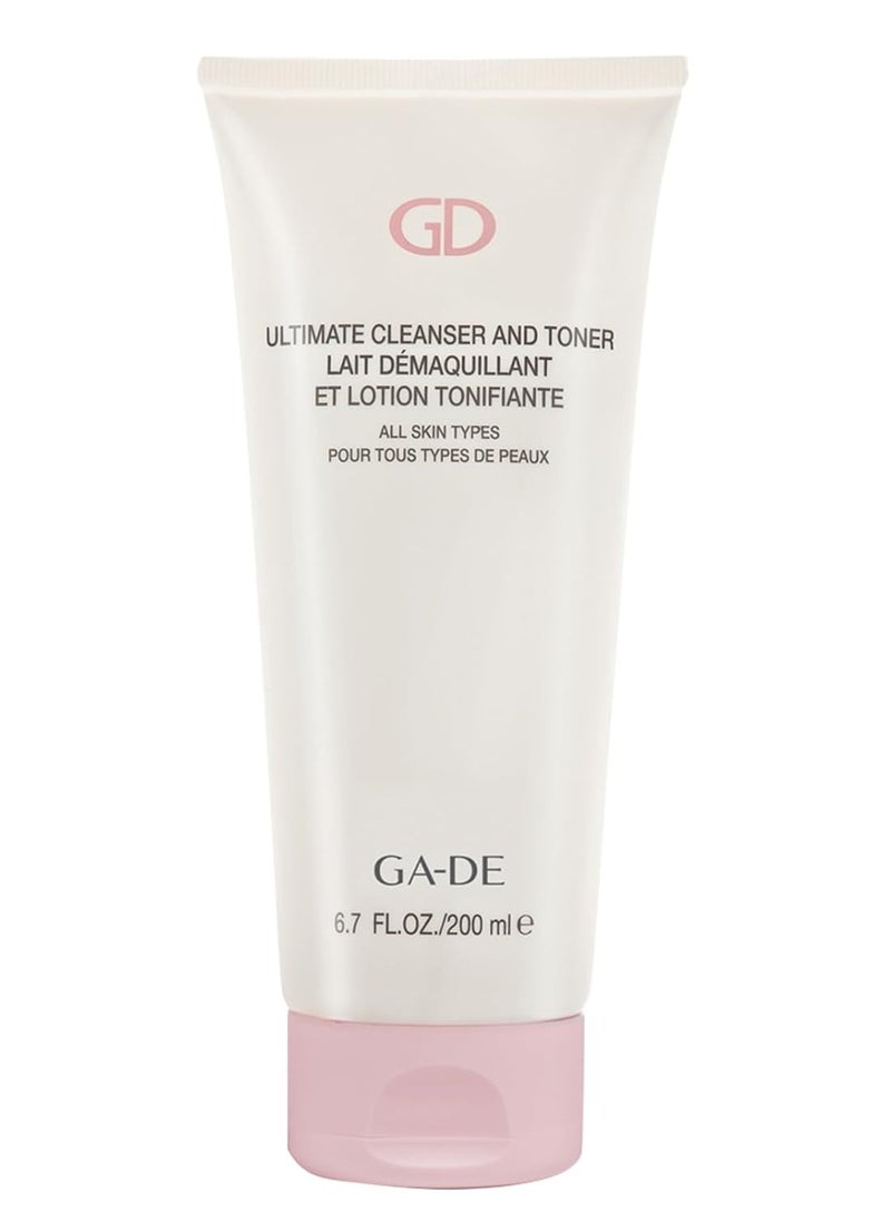 GA-DE Ultimate Facial Cleanser and Toner - All Skin Types - Face Wash and Makeup Remover - Formulated with Aloe Vera, French Rose, and Vitamin E - 6.7 oz - pzsku/Z3894BD5D9730E2E9EBCAZ/45/_/1740324456/66e97674-e8c3-49be-90e0-79bc9dd8ef71