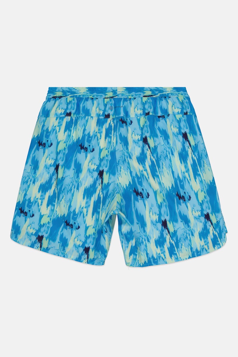 Adidas شورتات تدريب رياضية للرجال بقصة 7 إنش بشعار العلامة التجارية، متعددة الألوان - Image 3