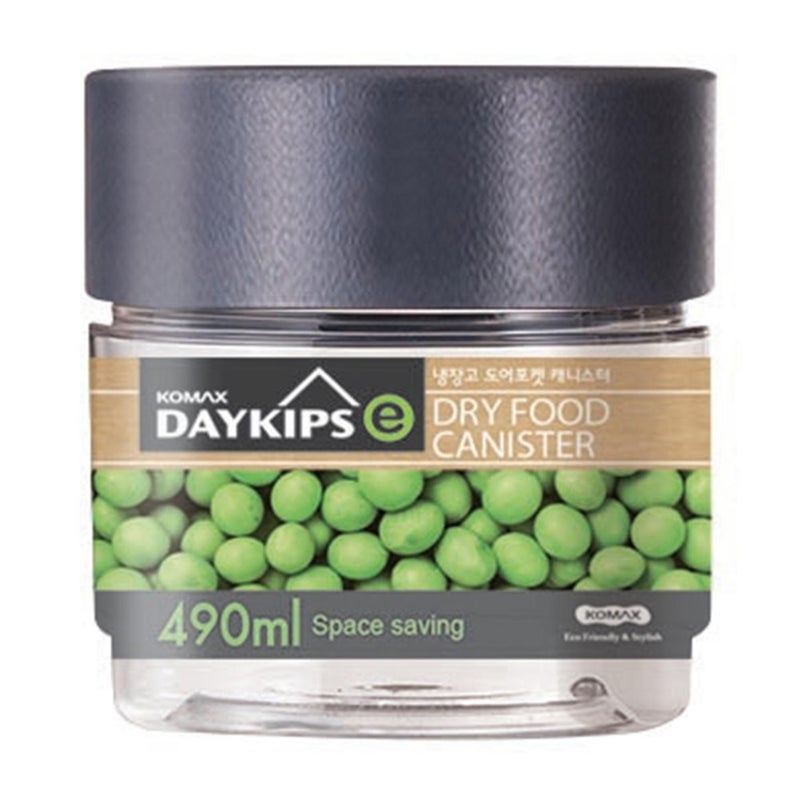 Komax Daykips Plastic Container, 490 ml, KOM.K0171327