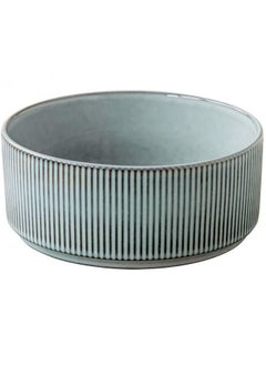 Easy Life Domus Glossy Glaze Coated Ceramic Bowl Blue and Grey 16.5cm R2676#DOLG 