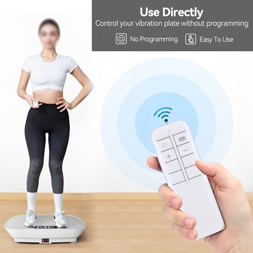 PZL Replacement for MERACH Vibration Plate Exercise Machine MR-2398 MR-2398P Remote Control, for YESOUL ‎YS-VM60, for ZENACTIVE Vibration Plate - Image 3