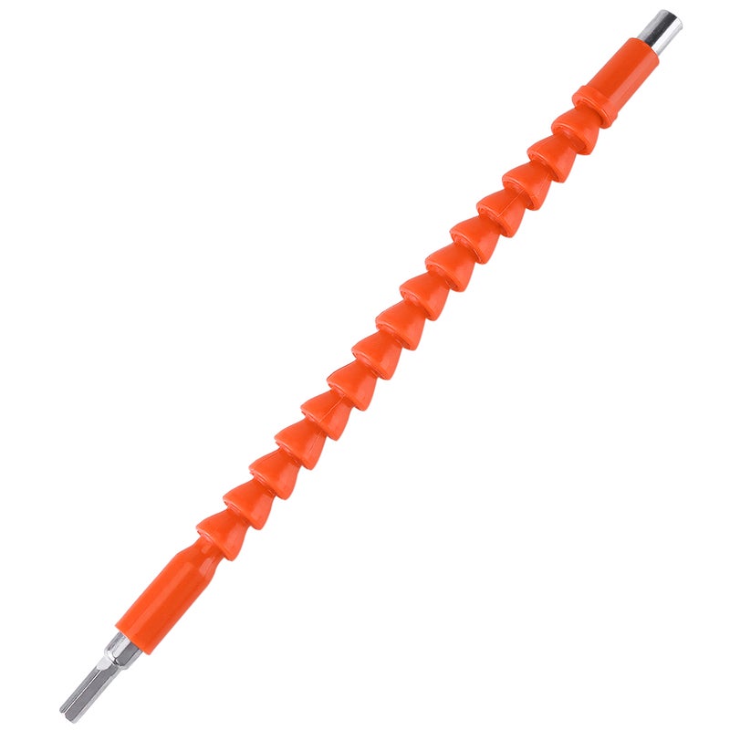 Flexible Shaft Bits 1/4" Hex Shank Extention Screwdriver Bit Holder Connect Link (orange) - Image 3