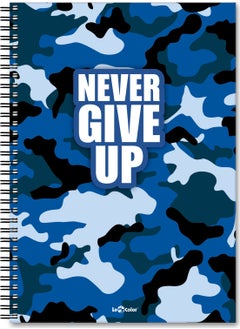 Le Color School Notebook Flexible Cover A5 Square Spiral 200 Pages Energy  - Image 1