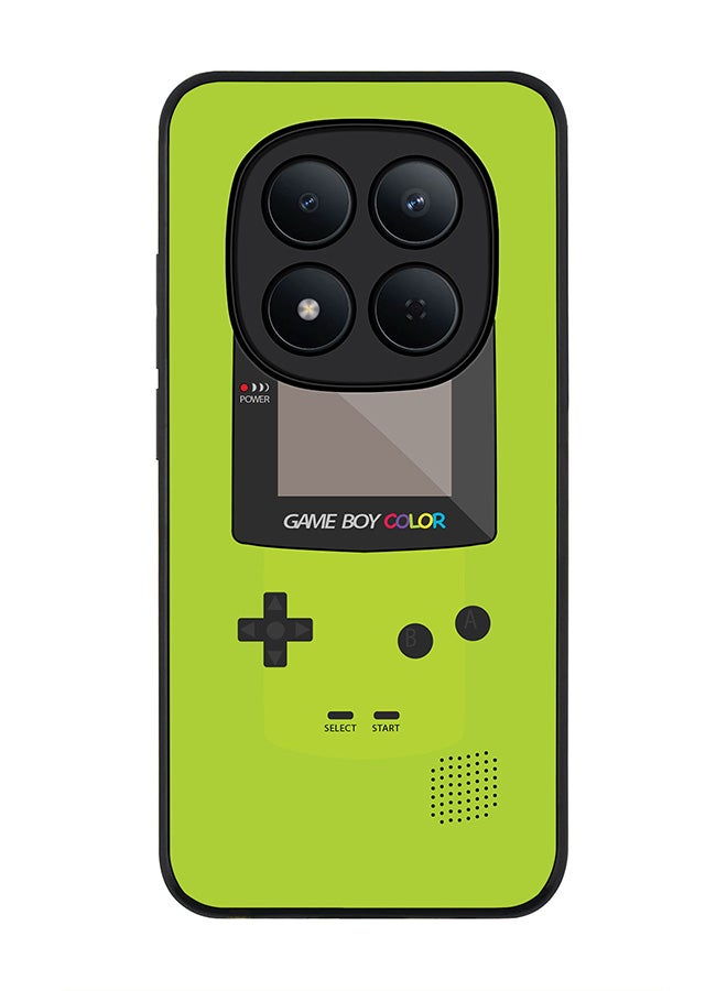For Xiaomi Redmi Note 15 Pro 5G Case,Slim fit Camera Protection, Shockproof Thin Phone cover  - Gameboy Color - Green