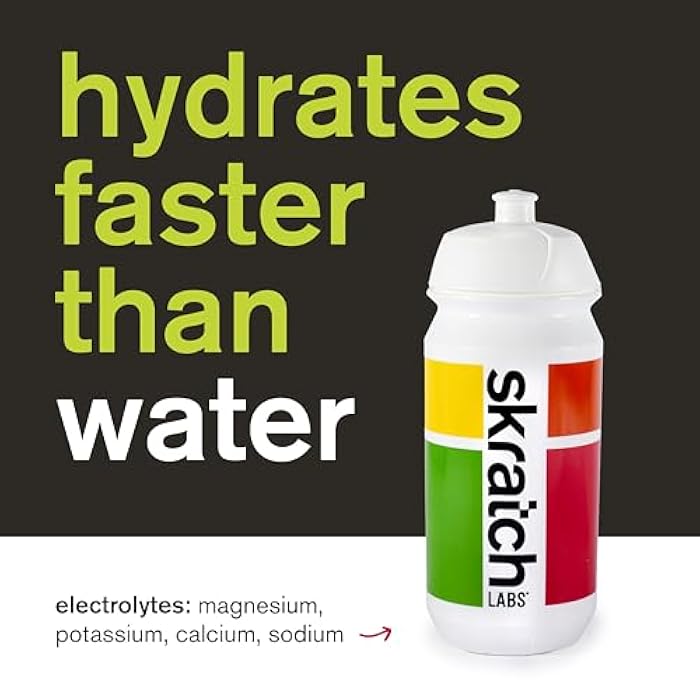 Skratch Labs Hydration Powder | Sport Drink Mix | Electrolytes Powder for Exercise, Endurance, and Performance | Raspberry Limeade with Caffeine | 20 Servings | Non-GMO, Vegan, Kosher - Image 5