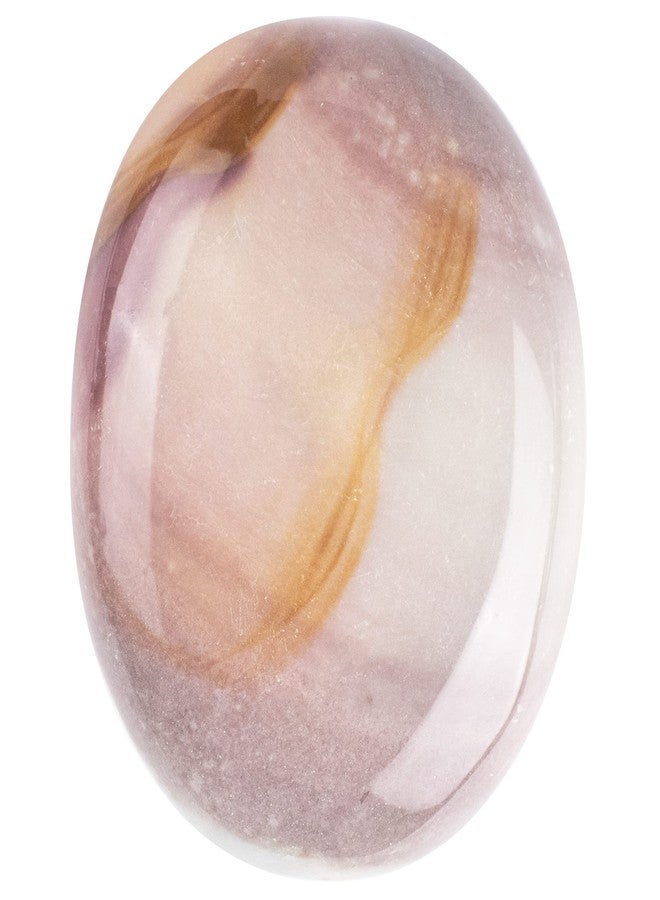 ZAICUS Polygram Jasper Palm Stone Healing Crystal Pocket Massage Worry Stones for Natural Body Chakra Balancing Oval Shape Palmstone for Reiki Gifts Massage Spa Energy Crystals Stress Relief Stone - Image 1