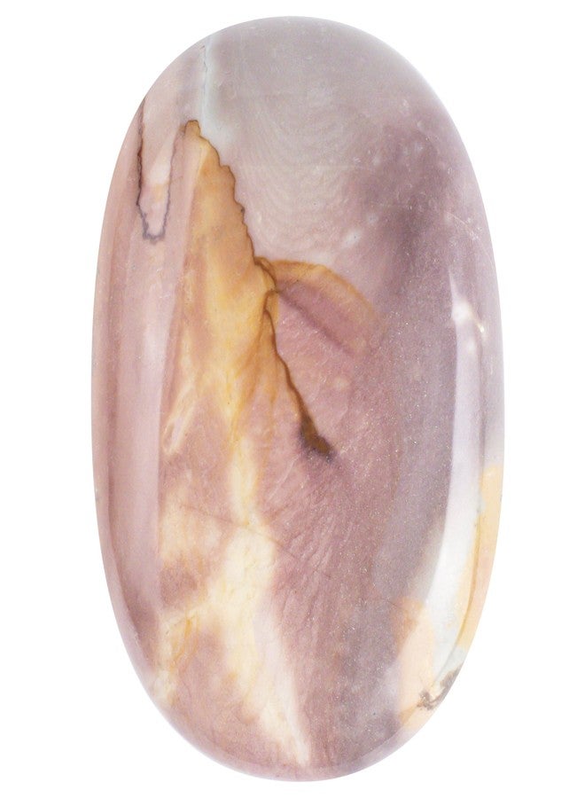 ZAICUS Polygram Jasper Palm Stone Healing Crystal Pocket Massage Worry Stones for Natural Body Chakra Balancing Oval Shape Palmstone for Reiki Gifts Massage Spa Energy Crystals Stress Relief Stone - Image 4