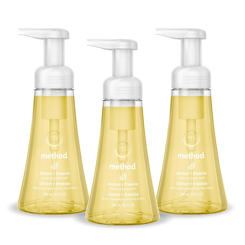 Method Foaming Hand Wash Lemon  Freesia 10 fl oz 3 pack