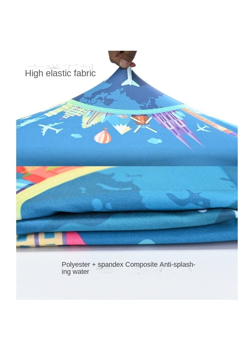 Y&D Kuromi Luggage Cover Water-Washable Suitcase Cover Spandex Elastic Luggage Protective Covers Travel Accessories Suitable for 18-32 Inch Trolley Case for Business Trip School Daily Using - Image 2