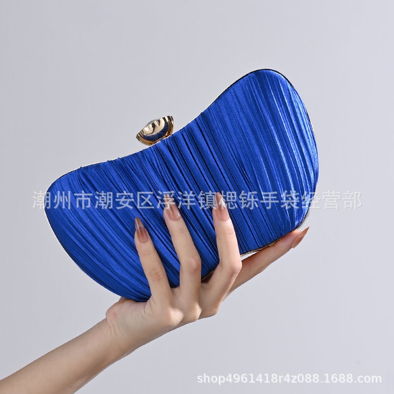 Sishuo New Celebrity Hand-Held Banquet Bag Cheongsam Dress Evening Bag Women'S Light Luxury Portable Evening Bag Direct Sale - Image 5