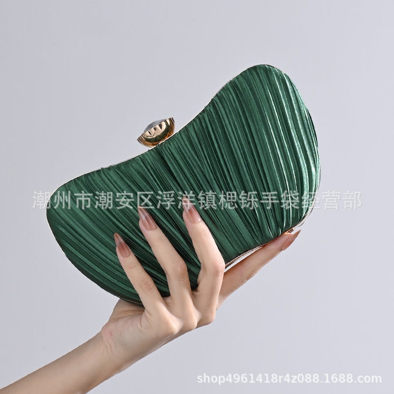 Sishuo New Celebrity Hand-Held Banquet Bag Cheongsam Dress Evening Bag Women'S Light Luxury Portable Evening Bag Direct Sale - Image 3