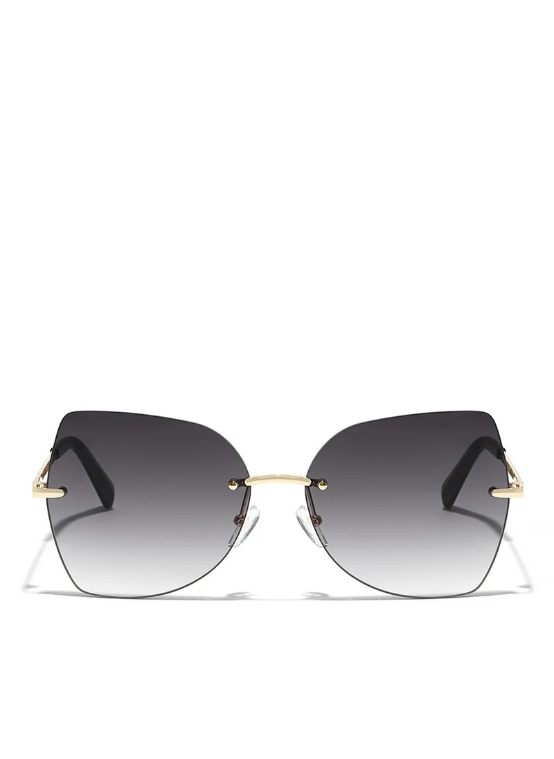 Blackout NAOMI Women Gold Sunglasses