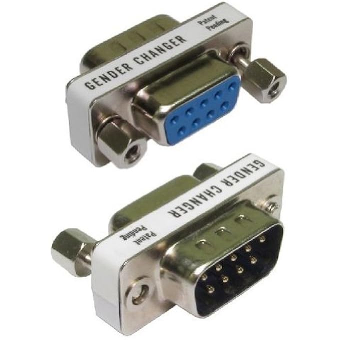D9 9 PIN MALE TO FEMALE ADAPTER CONVERTOR