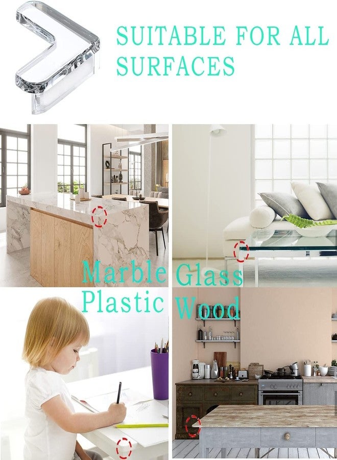 EXPORTTANZA10PCS Edge Protector for Furniture Table Corner Guards for Sharp Edges Silicon Corner Protector for Sharp Edges Gel Table Corner Protector and Soft PVC Transparent Corner Guard - Image 5