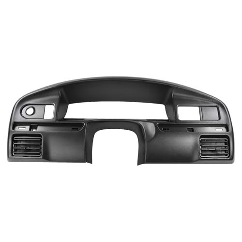 JDMSPEED Dashboard Instrument Cluster Panel Bezel Black Replacement For Ford F250 F350 F Series Super Duty 7.3L V8 Diesel 1994-1997 F4TZ-15044D70-C F4TZ15044D70C Surround Trim for Instrument Cluster Dash Panel - Image 1