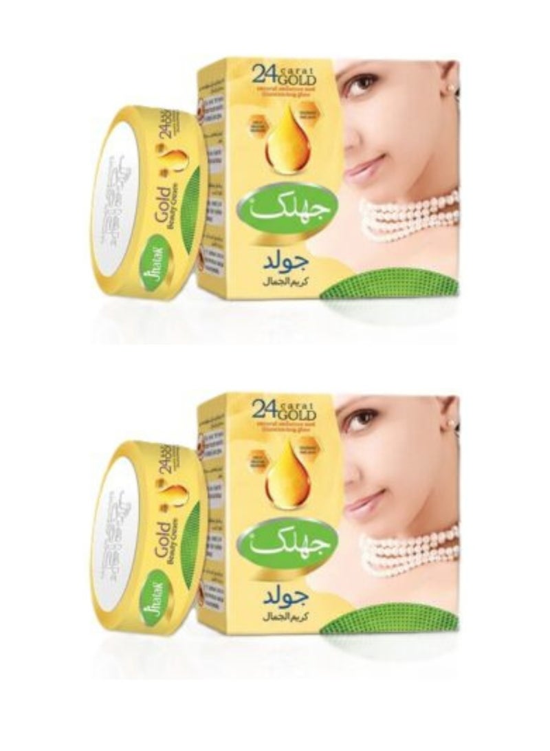 كريم جهلاك جولد للتجميل - عبوة من 2